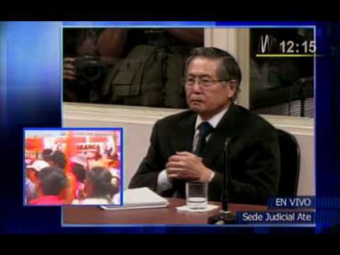 Ex presidente Alberto Fujimori es sentenciado (07-04-09)
