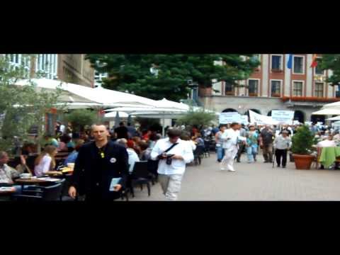 Demo Neuss 17.08.2013 -  Demonstrationszug Ankunft zur Kundgebung