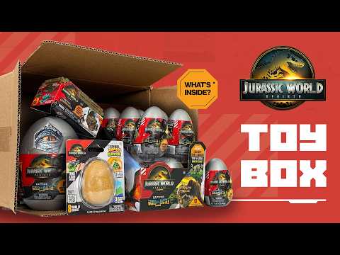 COSA C'È NELLA SCATOLA? Unboxing del nuovo giocattolo "Uova Misteriose" di Jurassic World Rebirth...