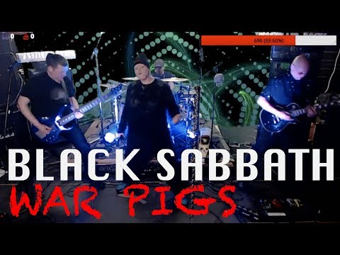 Live Stream: WAR PIGS - BLACK SABBATH - Cover - Streamed LIVE in HD with VFX and HQ Audio