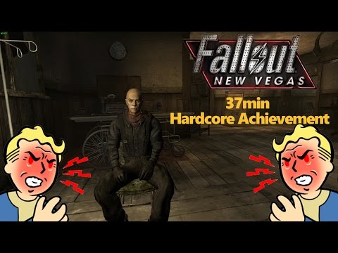 Fallout: New Vegas! Hardcore Achievement in 37 Minutes