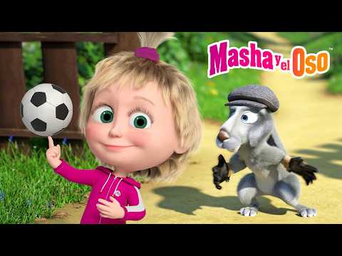 Jugar fútbol con Masha ⚽🥅 Masha y el Oso 🤪🐻 Masha and the Bear