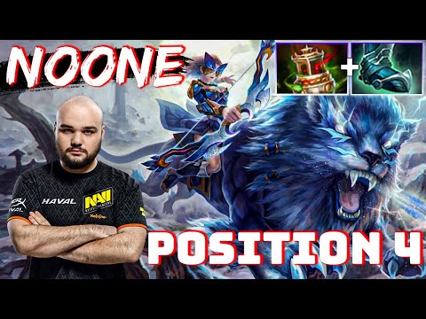 Navi.Noone 🔥 Mirana support position 4 - DOTA 2 Mirana support