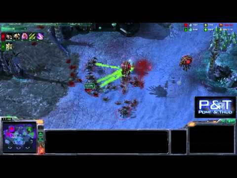 (HD311) Grubby vs LLLOrly - PvZ - Starcraft 2 Relplay [FR]