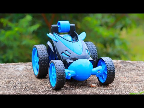Remote Control Tumbling Stunt and racing Car rolling stunt car #rccarunboxing #rccar