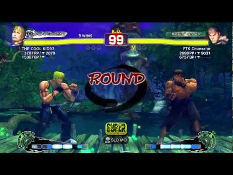 SSF4 AE 2012 - THE COOL KID93 (Cody) Vs KaizenMaster (Ryu) - Casuals 04.05.12