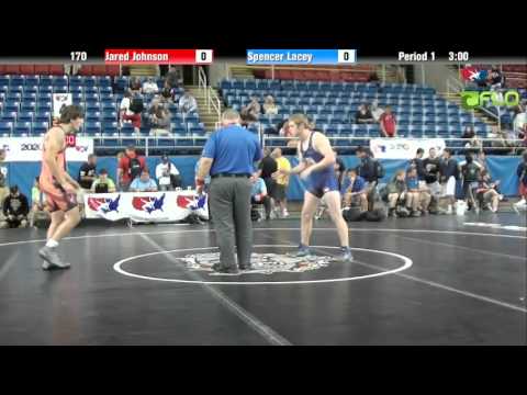 Junior 170 - Jared Johnson (Kansas) vs. Spencer Lacey (Florida)