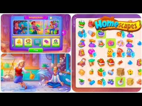 Springtime Bustle - Homescapes New Merge Event | Photo Album