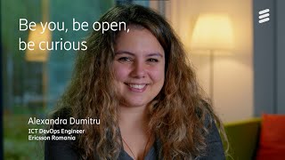 Be you, be open, be curious - meet Alexandra Dumitru