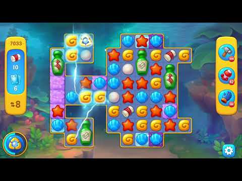 Fishdom 7033 Level - 16 moves - NO BooSTERS