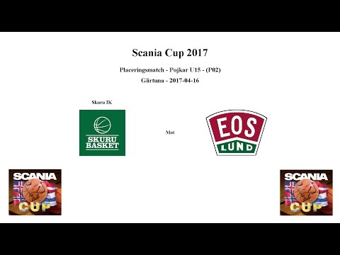 Skuru Basket (P02) mot IK EOS Lund - 2017-04-16