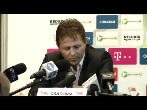 Konferencja po meczu Cracovia - Śląsk Wrocław (18.09.2011)