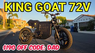 King Goat 72V Electric Bike Unboxing – What You Need to Know!