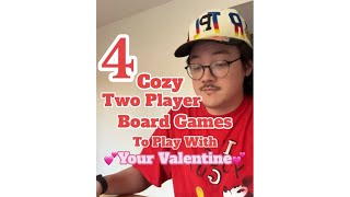 Two player games for you and your boo 🥰 Follow for more #boardgames recommendations!
