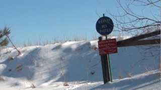preview picture of video 'Hiver 2013 - Ski de fond - Perlé Martelange - Reconnaissance des pistes'