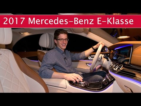 2017 Mercedes-Benz E-Klasse (W213): Sitzprobe und Vorschau Innenraum (English Subs)