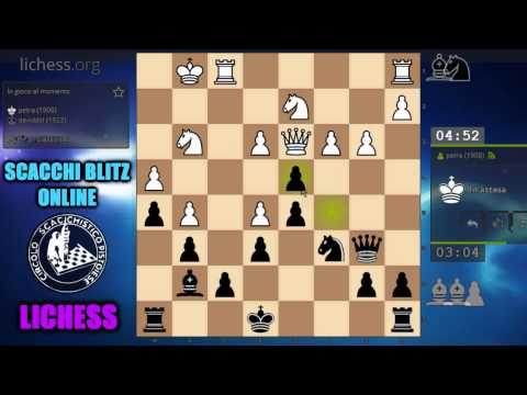 SCACCHI Partite Online 30 - lichess.org - Caro-Kann di Esordio (variante di spinta)