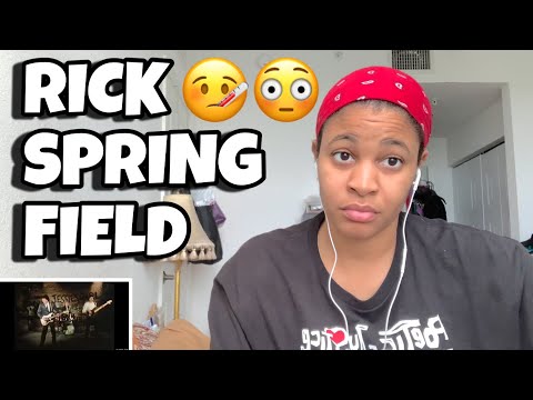 RICK SPRINGFIELD “ JESSIE’S GIRL “ REACTION