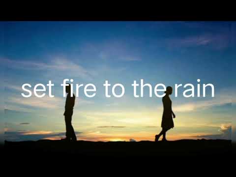 DJ slow bass set fire to the rain