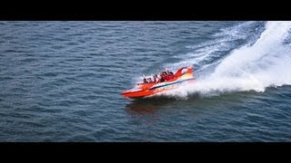 preview picture of video 'Kovalam Jet Boat Ride - Thiruvananthapuram'