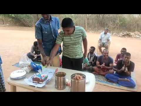 Arfa birthday  cake cutting celebration @ Nirmal Mentally Challengers trust
