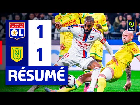 Olympique Lyonnais 1-1 FC Nantes Atlantique