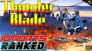 Which Version of Thunder Blade Did I Rank No.1? (4K/60FPS) #thunderblade #sega #arcadegames 