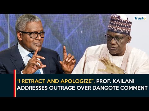 “I retract and apologize”, Prof. Kailani Addresses Outrage Over Dangote Comment | Daily Politics
