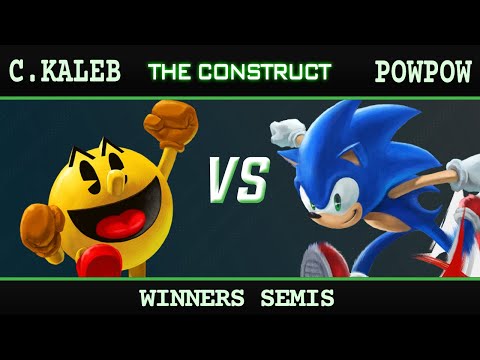 C. Kaleb (Pac-Man) vs PowPow (Sonic) - Construct 170 Winners Semis