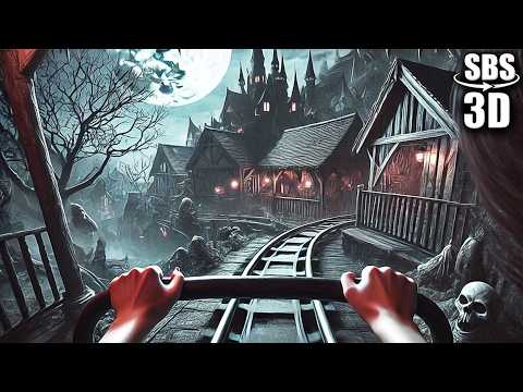 VR Roller Coaster Ride in Horror Village