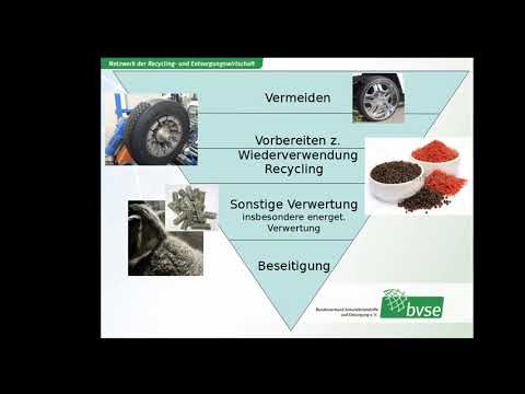 Dr. Thomas Probst und Bernd Franken, bvse: Einblick in die Möglichkeiten des Reifenrecyclings