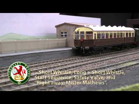 Lionheart Trains O gauge Autotrain - DCC & Analogue in two liveries