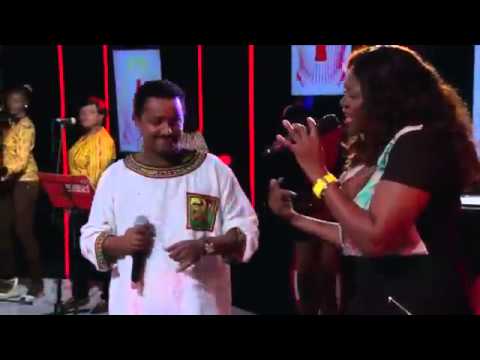 Teddy Afro with other African artistsTogetherness Song Africa Pamoja   Coke Studio Africa Season 1 F