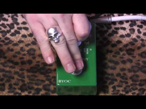 BYOC Green Pony overdrive tweekers boost pedal of lust