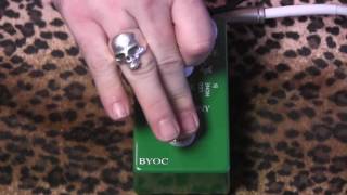 BYOC Green Pony overdrive tweekers boost pedal of lust