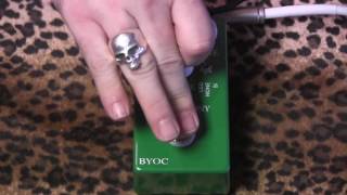Video thumbnail for BYOC Green Pony overdrive tweekers boost pedal of lust by gearmanndude