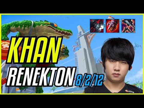 KHAN - RENEKTON vs JARVAN IV JUNGLE - EUW GRANDMASTER - PATCH 11.9
