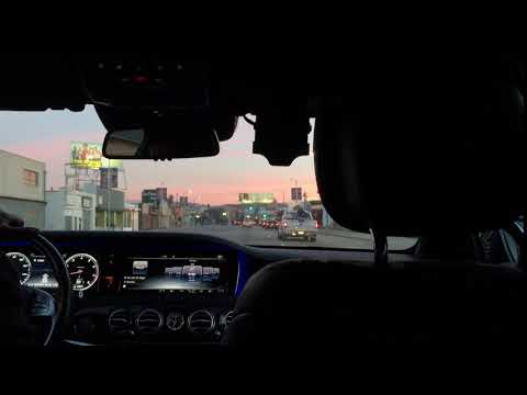 Arriving in LA at sunrise