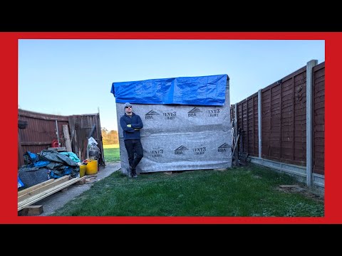Workshop Build - Part 3 // Walls are up
