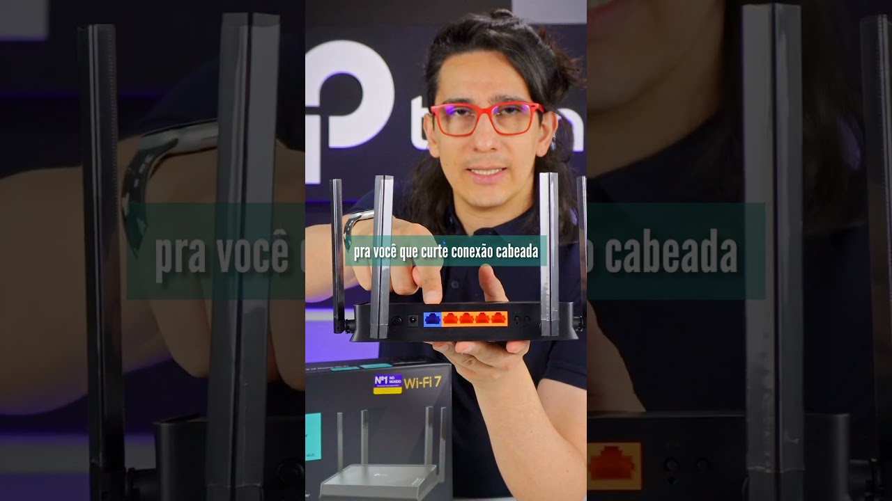 Miniatura da avaliação em vídeo de Roteador TP-Link Archer BE220 Wi-Fi 7 Dual Band BE3600