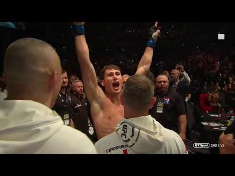 Incredible atmosphere! Darren Till walks out to Sweet Caroline at UFC Liverpool