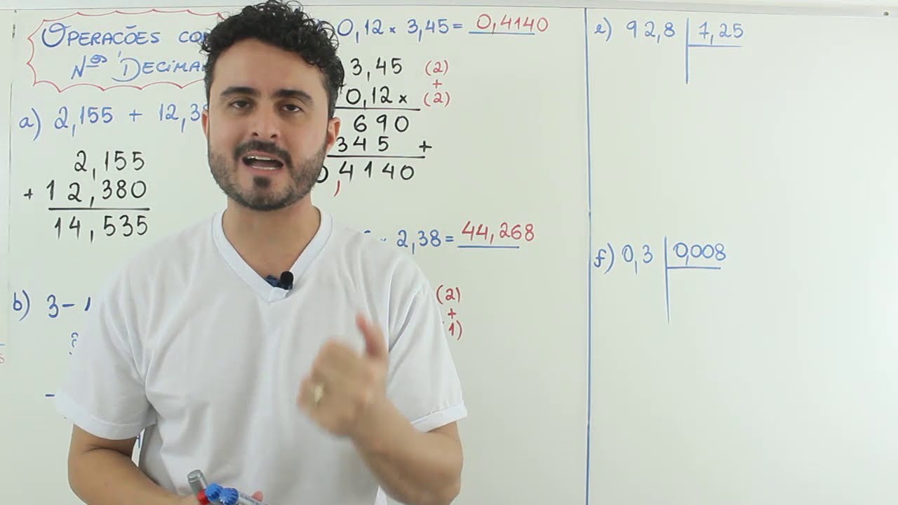 Números Decimais| TODAS AS OPERAÇÕES| Aprenda de vez!! | Dicas e macetes| Vestibulares e concursos