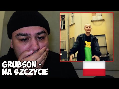 GrubSon - Na szczycie (Official video) Polish Rap REACTION