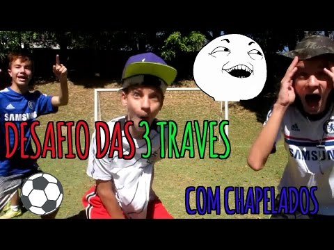 Desafio das 3 Traves- DESAFIOS DE FUTEBOL