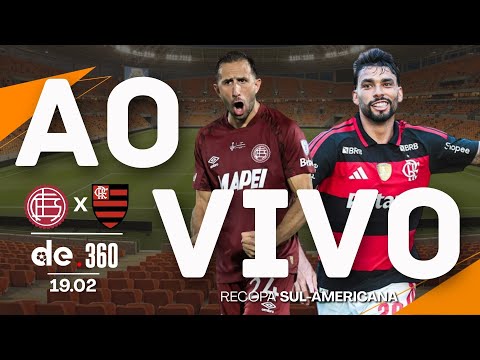 LANÚS X FLAMENGO | JOGO AO VIVO DA RECOPA SUL-AMERICANA COM NARRAÇÃO EM TEMPO REAL