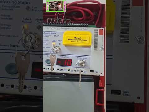 Testing aerosol fire fighting suppression system