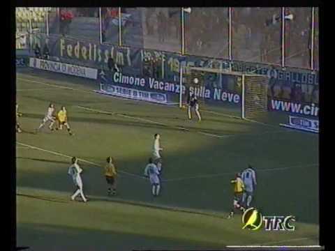 Modena-Albinoleffe 2-2 serie B 04-05 (23^) (TRC)