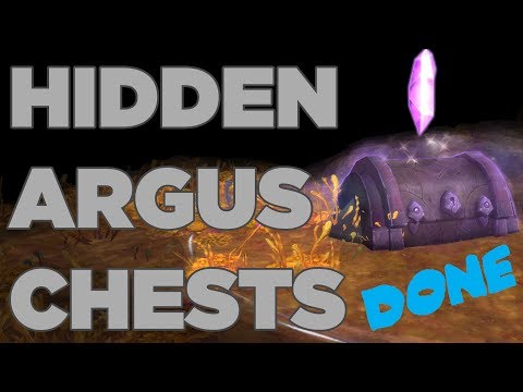 Secret Treasures Of Argus - Location and Unlock Guide - WoW 7.3