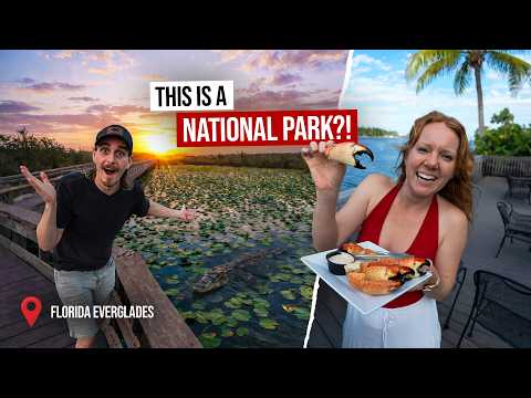 48 Hours in America’s MOST UNIQUE National Park! 😍 This is the Florida Everglades