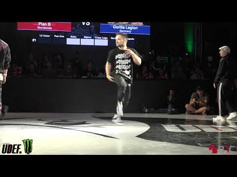 Menno/Hong 10/Vero Vs Gorilla Legion  - Top 16 - Silverback Open 2018 - Pro Breaking Tour - BNC